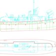 Diapositive2.jpg STL file COMMANDER FILLEAU PUMP BOAT・3D printer design to download