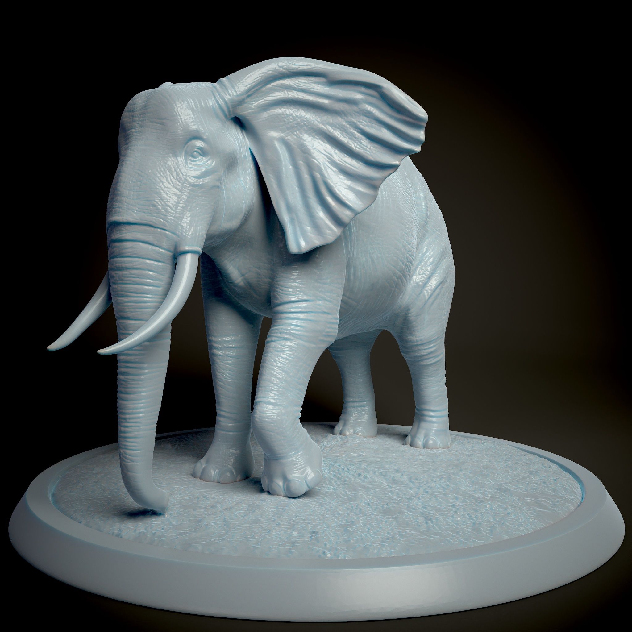 STL file Elephantă»3D printer design to downloadă»Cults