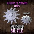 EtsyPromo_HolySymbolOfRavenkind_Cover.jpg Curse of Strahd - Holy Symbol of Ravenkind / Inspiration D20 Holder