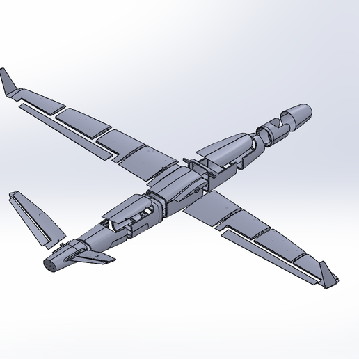 🛸 VTOL UAV – 3D Printable | STL +CAD + Assembly Manual・ 3D File for 3D ...