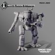 BNDR-01A_pose1-Horus.jpg American Mecha - BNDR Bizarre - Mech Jock