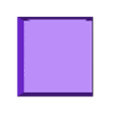 Adapter 20x20x1 to 25x25x3 standard open slide displace.stl Adapter 20x20 mm bases to 25x25 mm bases