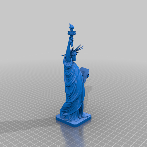 Body6.png Free STL file STATUE OF LIBERTY NATIONAL MONUMENT・3D printer model to download, PetrB91