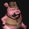 DSC00318.jpg Piggy Bank - Sheriff Bacon Buck