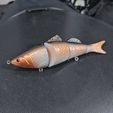 1645997695905.jpeg STL file Zander/walleye multi jointed swimbait fishing lure・Template to download and 3D print