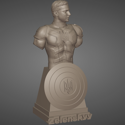 Screenshot-2022-03-22-211356.png STL file Volodomyr Zelenskyy Ukrainian President・3D printing model to download, JorgeZepeda