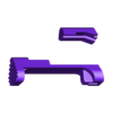 Alpha smc 卡笋.stl Sig P320 Enhanced Magazine Catch / Release Button - VFC Airsoft