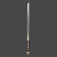 HwandudaedoRender.png Hwandudaedo 환두대도 - Korean Ring Pommel Sword