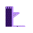 Left Center.stl STL file Castle for interlocking brick figures・3D printer design to download