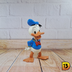 pp-001.png MiniPrint 002 - Donald Duck 3D print model 3D print model