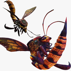 1portada00.png DOWNLOAD BEE 3D MODEL - ANIMATED - INSECT Raptor Linheraptor MICRO BEE FLYING - POKÉMON - DRAGON - Grasshopper - OBJ - FBX - 3D PRINTING - 3D PROJECT - GAME READY-3DSMAX-C4D-MAYA-BLENDER-UNITY-UNREAL - DINOSAUR -