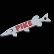 Perch.png pike fish keychain / pendant