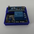 P1120480.JPG STL-Datei Arduino Nano support and relay kostenlos・3D-Drucker-Modell zum herunterladen