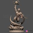 01.JPG Super Frieza fighting from Dragon Ball Z 3D print model