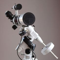skywatcher80ED600.jpg STL file Bahtinov mask for Skywatcher 80ED astronomical telescope・Model to download and 3D print