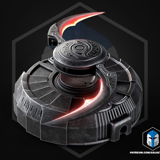 🗡️ Predator: Badlands Levitating Shuriken - 3D Print Files・ 3D