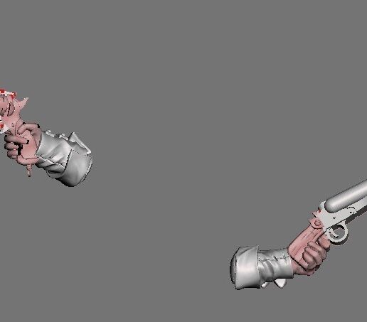 Guns.jpg Guanteletes, manos y pistolas