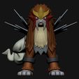 entei-cults-5.jpg Pokemon - Entei with 2 poses