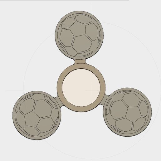Soccer Hand spinner