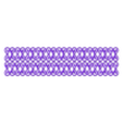 F-M-1.STL 2 Floral pattern strips 3D print model