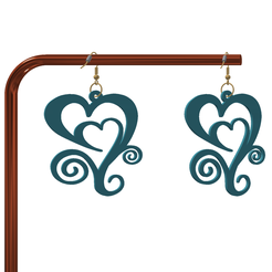 Screenshot-2023-05-08-210523.png STL file HEART EARRINGS・3D print object to download