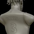 04.jpg 3D portrait of Anthony Davis with finals look 3D print model