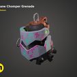 0008.jpg 3D-Datei Arkane Chomper-Granate・Modell zum Herunterladen und 3D-Drucken
