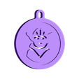 Yoda key fob.stl Porte-clés Yoda