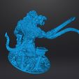 lasherdemonunderworldruler10.jpg LASHER DEMON UNDERWORLD RULER MINIATURE MODEL FANTASY GAMES RPG