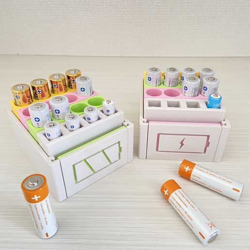 RECHARGEABLE AA/AAA Batteries Stand