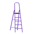 Ladder_assembled.stl 3D-printable scale model of a ladder