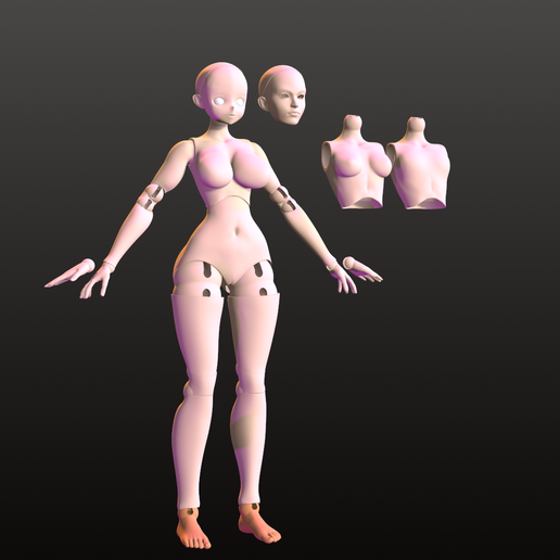 2025-08-15-10.46.51.png Bjd 娃娃，球形关节娃娃（最大 30 厘米） 动漫