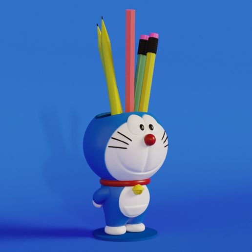 Doraemon THOUGHT HOLDER 3D model