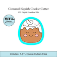Etsy-Listing-Template-STL.png Cinnaroll Squish Cookie Cutter | STL File