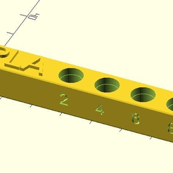 nozzleplate_V2_3.PNG Archivo STL gratis placa de boquillas personalizable para los hotends Mk8 y Mk10・Objeto imprimible en 3D para descargar