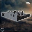 8.jpg Ruins of the Abbey of Monte Cassino (South-East part) (Monte Cassino, Italy) - World War Two Second WWII Western campaign USA UK Germany