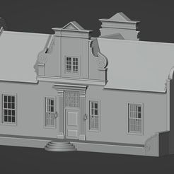 Capture.jpg STL file CAPE DUTCH HOUSE HO SCALE・3D printing template to download