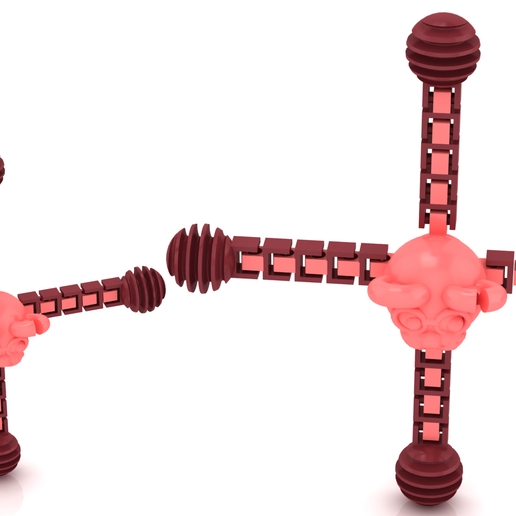 Flexi Skull Fidget