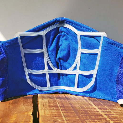 Fabric Mask Comfort Upgrade - EASY BREATHING - 3D model önizlemesi