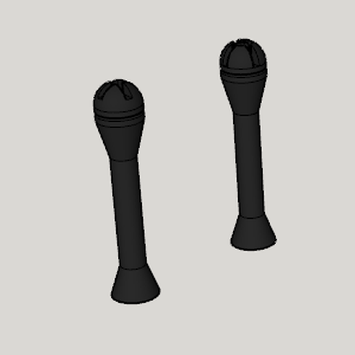 Cold Steel Big Boa Blow Gun 3D Printable Enhanced Stun Dart & Cracker Dart V2 3D model