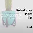 TextPreview-Small.png Retrofuturistic Small Plant Pot