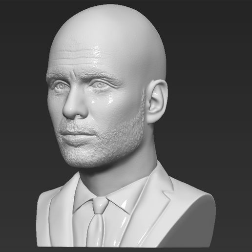 3.jpg 3D file Pep Guardiola bust 3D printing ready stl obj formats・3D print model to download, PrintedReality