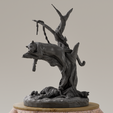 Imagen17_016.png Sculpture - Panther in the tree