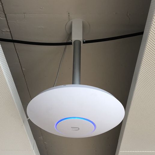 Ubiquiti UniFi AP Ceiling Mount - Cults3D 3D Model | 3Drop