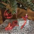 IMG20221219171958.jpg Flexi articulated christmas dragon in santa clause disguise no support needed