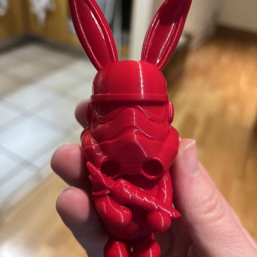 Storm Trooper Bunny 3D model