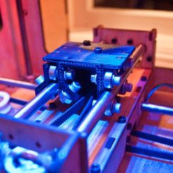 makerbot_mendel_y-stage1.jpg Mendel Inspirado en Mendel Makerbot Y-Stage