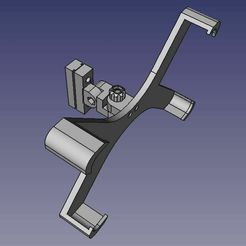 3d.jpg STL-Datei FLSUN V400 Speederpad-Halter・Vorlage für 3D-Druck zum herunterladen