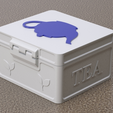 Capture d’écran 2018-01-17 à 16.17.57.png Free STL file Countertop Tea Chest・3D printing template to download