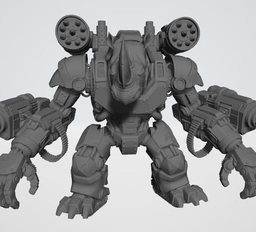 Mecha Rhino Soldier